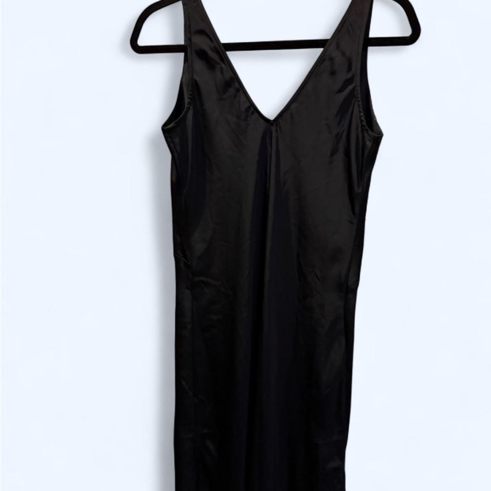 Elegant Black Slip Dress